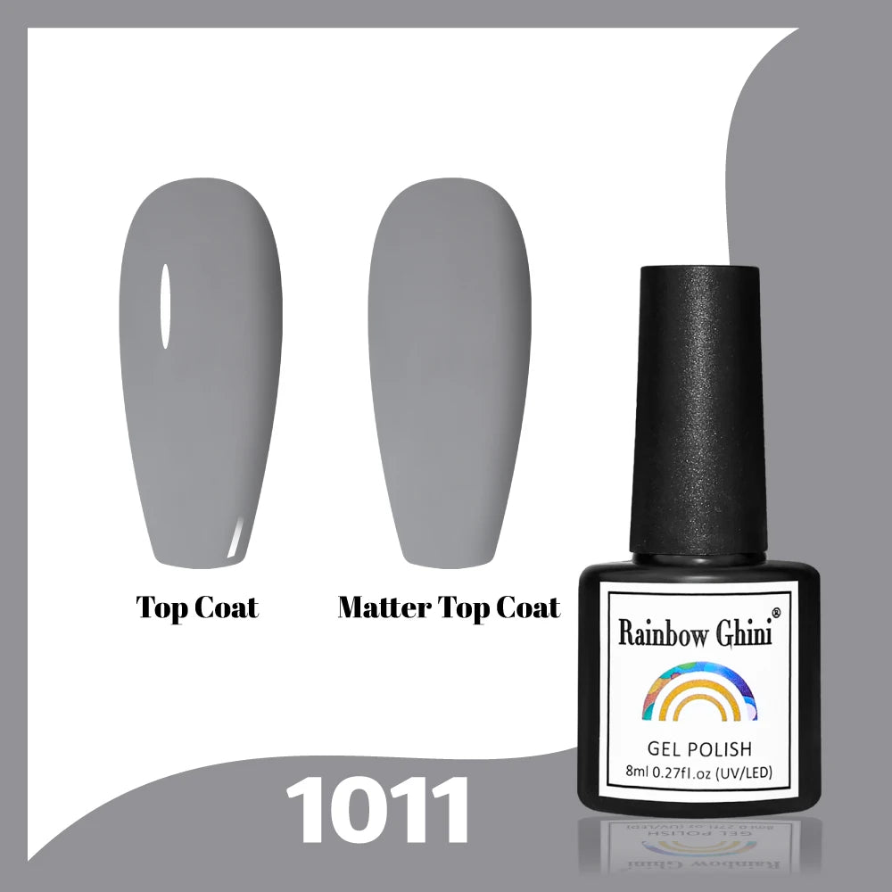 Gel Vernis à ongles semis permanents Paillettes 8Ml 150 couleurs