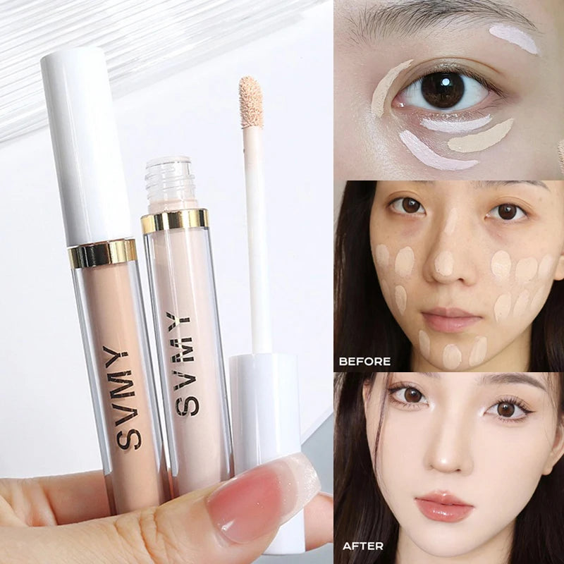 Waterproof Liquid Concealer Foundation Cream Matte High Coverage Oil Control Moisturizing Concealer Professional Face Makeup