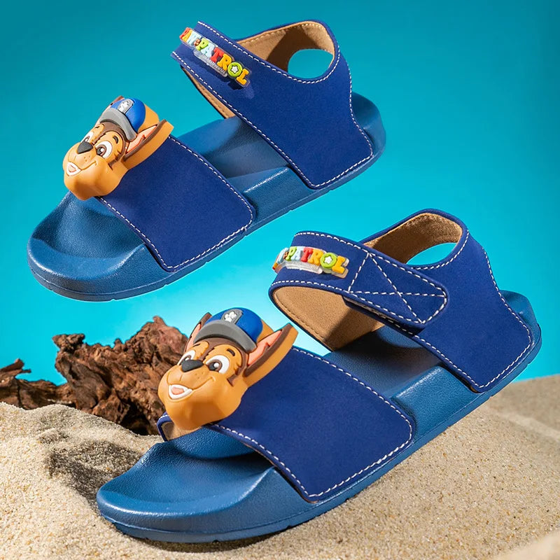 PAW PATROL Children's Sandals Outdoor Comfortable Non-slip Breathable Sandals Heel Strap Shoes for Boys And Girls