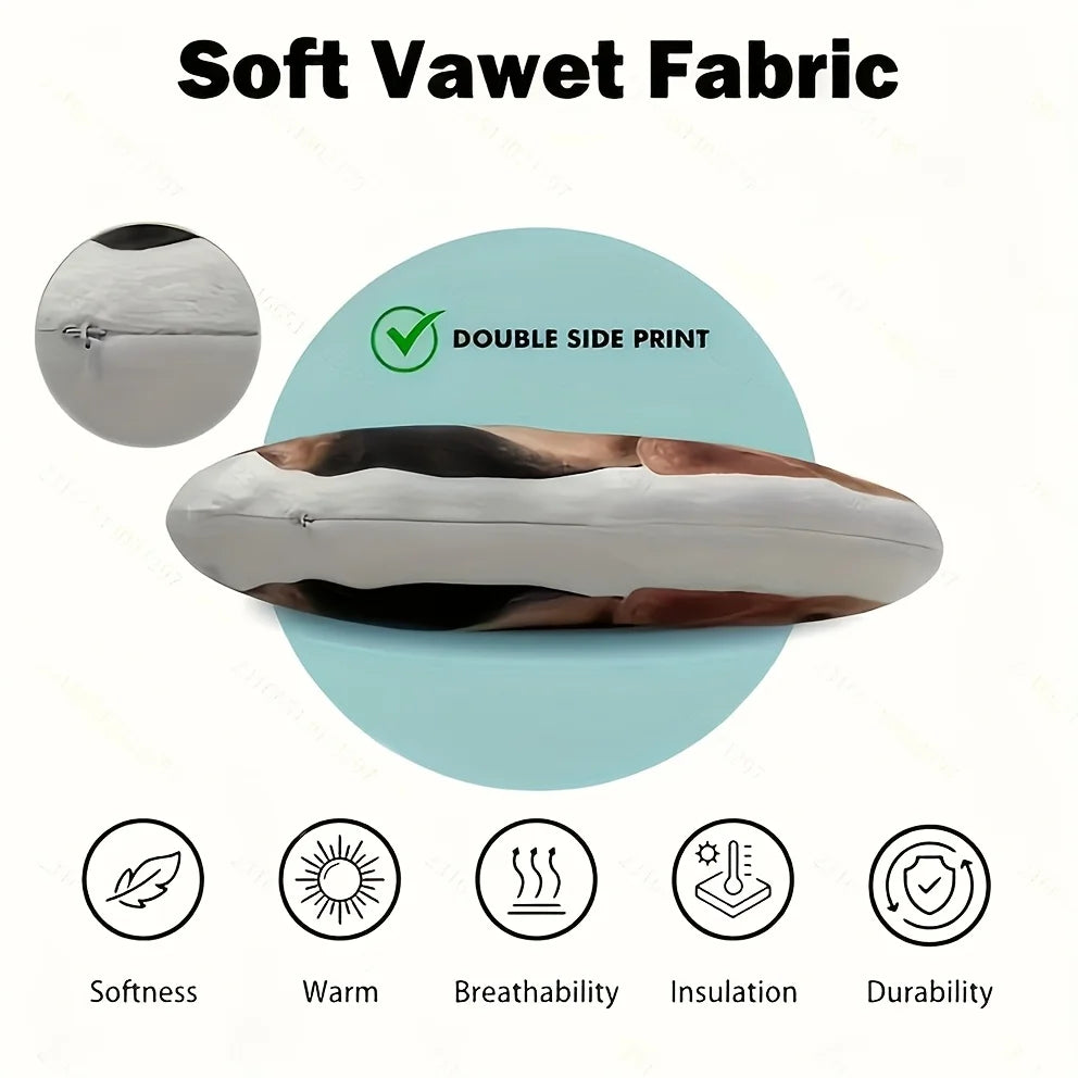 Custom Face Pillow Personalized Photo Pillow Male Magician Doll Custom MinIMe Pillow