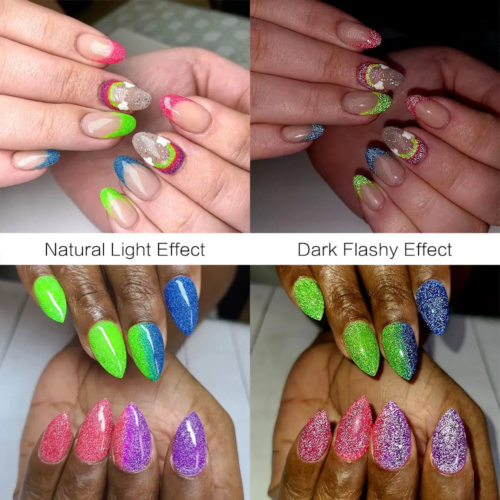 12pcs/kit Venalisa Vernis à ongles gel pigmentée Terre brune