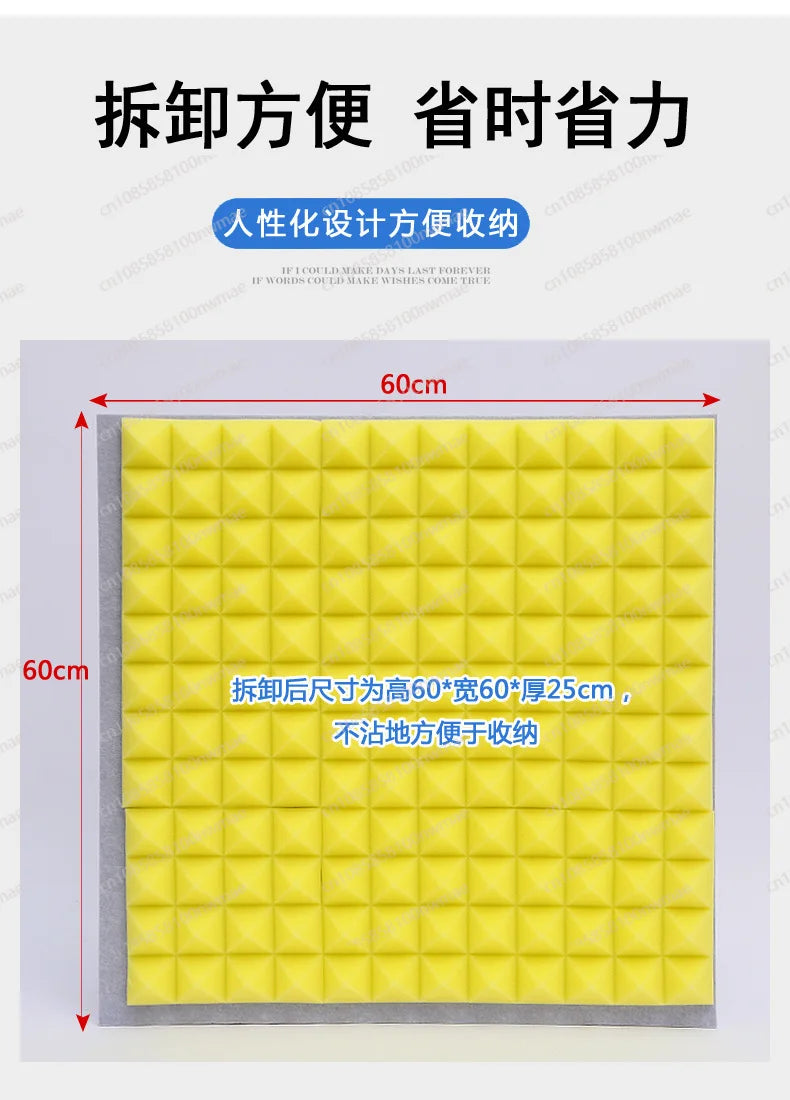 Simple desktop recording studio noise reduction office home desktop reading sound insulation cover can be moved