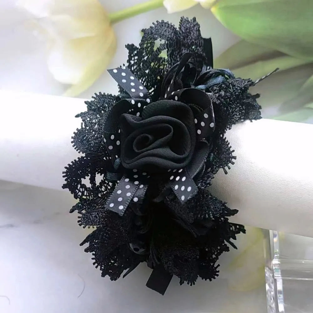 Élastique pour cheveux Fleur