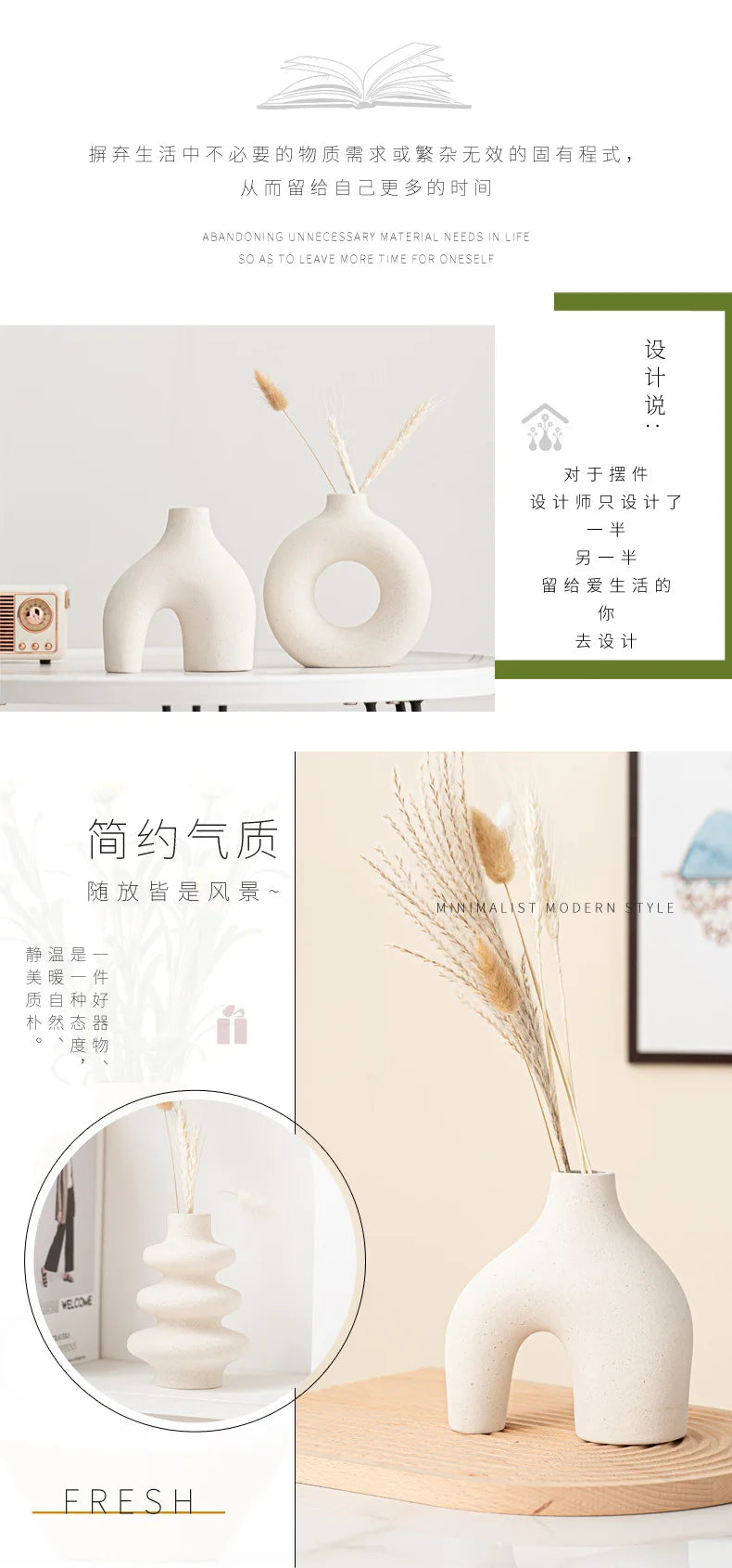 Vase, Ceramic Crafts, Creative Home Decoration, Ornament, Flower Arrangement, Bottle,Ceramic Vase,Decoration Accessories,Gift