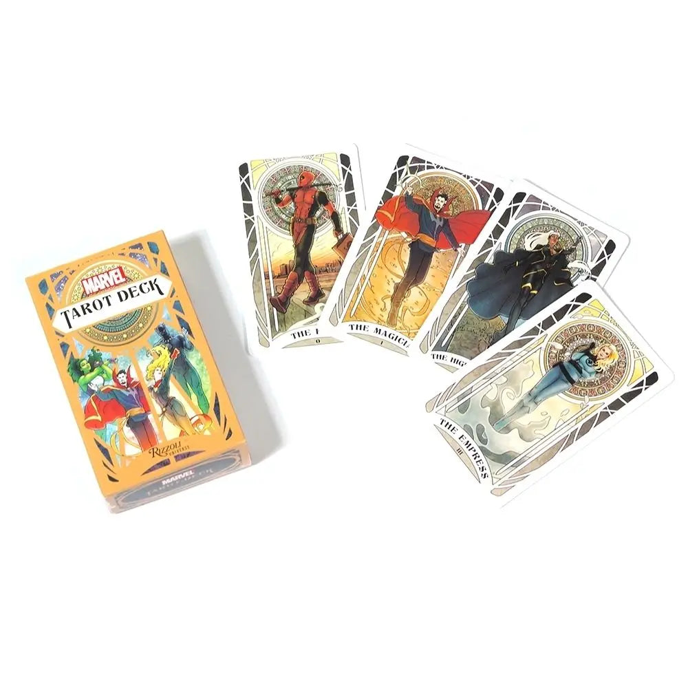 Marvel Spider-Man Doctor Strange Movie Animation Peripheral Tarot Card Creative Board Game Card Party Entertainment Game Toy