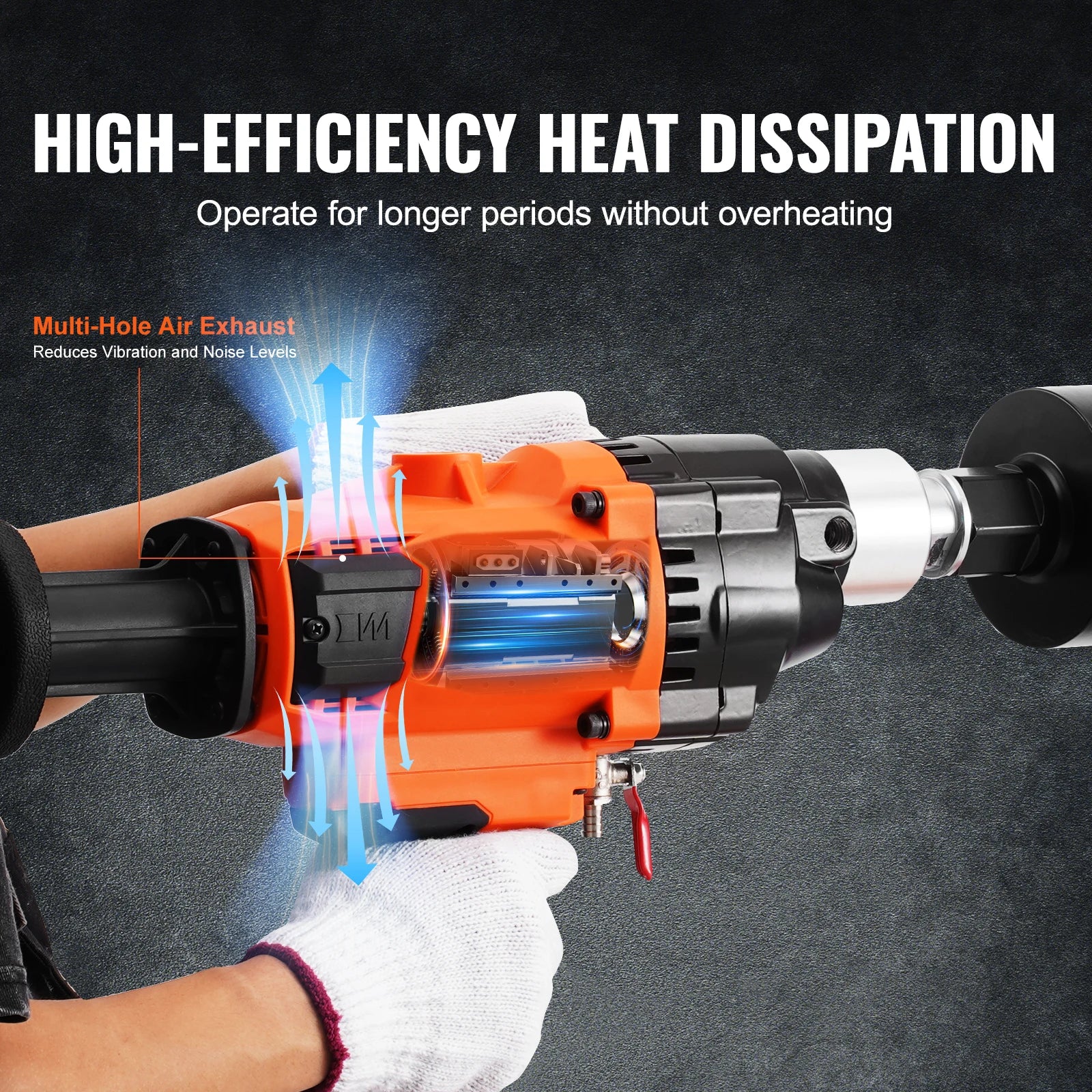 Carotteuse a main Diamètre de forage foreuse