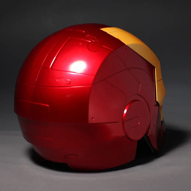Marvel Iron Man Electric Helmet Model 1:1 Scale Multi-Piece Manual Opening Luminous Toy for Adults And Children Cosplay Gift