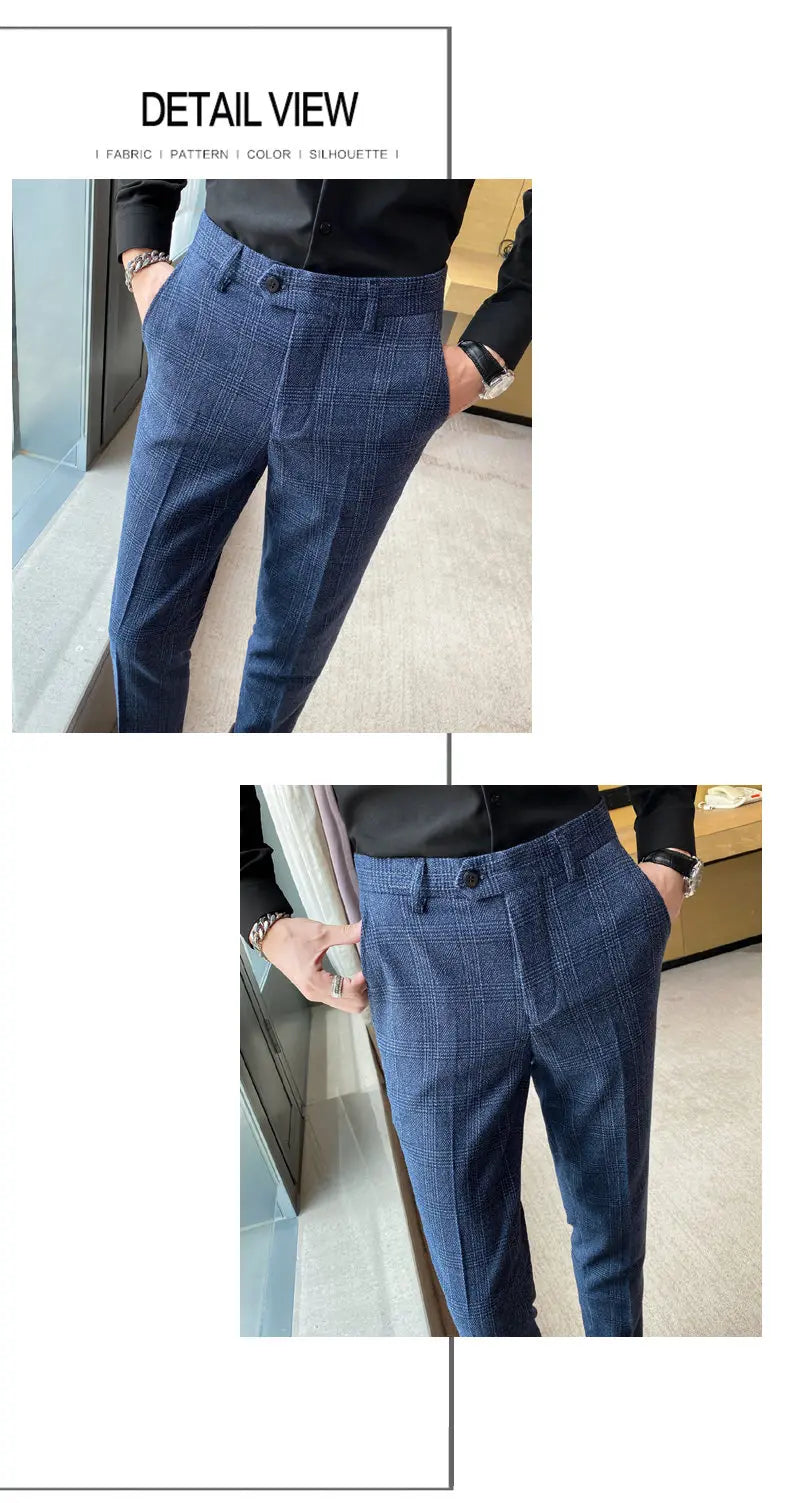 Pantalon a carreaux Printemps/Automne