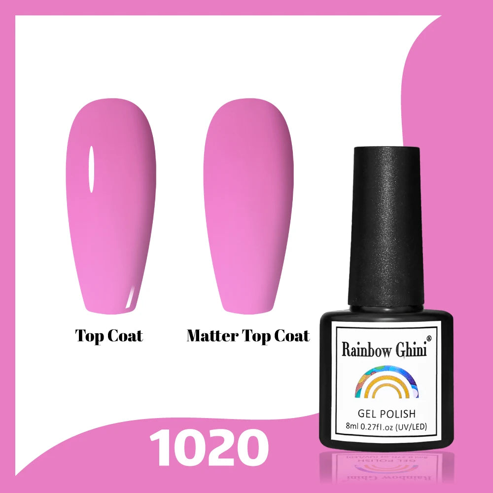 Gel Vernis à ongles semis permanents Paillettes 8Ml 150 couleurs