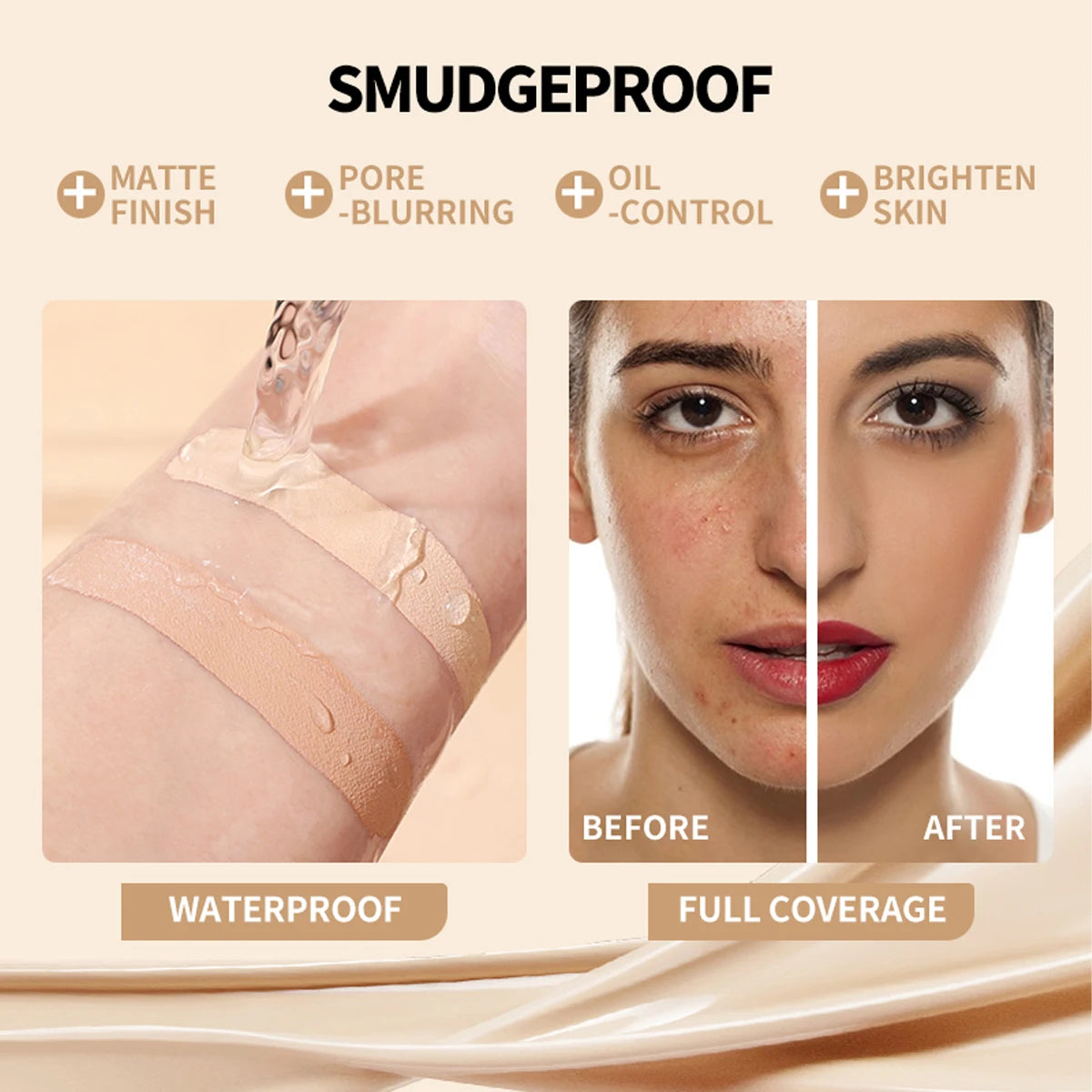 Palette Maquillage Correcteur Visage 15 couleurs