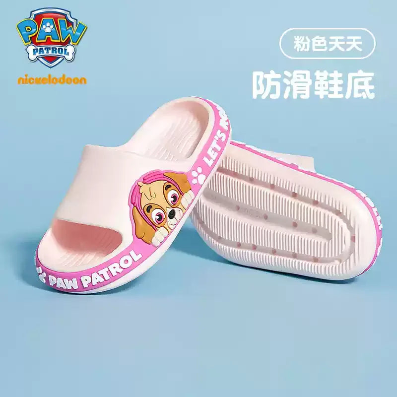 Paw Patrol  Children'S Slippers Woof Team Summer Boys Girls Indoor Non-Slip Bathroom Bath Slippers Baby Home Home