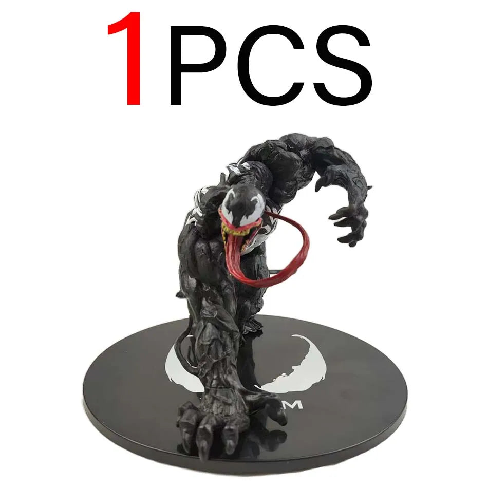 2025 New Marvels Comics IronMans Spidermans Venoms Handmade Model PVC Material Animations Decoration Children's Birthday Gifts