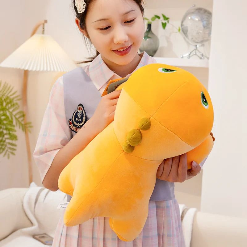 Kawaii Nailong Plush Toys Smile Dinosaur Silly Cute Stuffed Anime Cartoon Pillow Room Decor For Kids Birthday Gift
