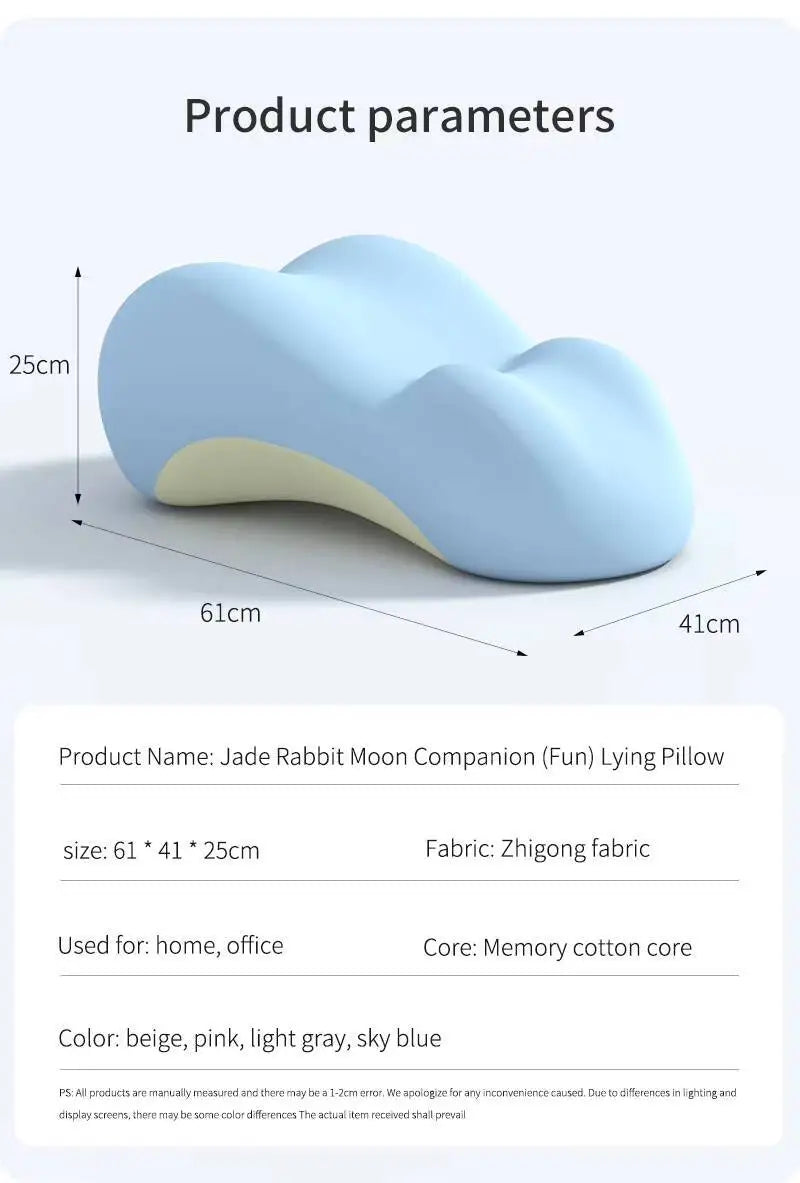 Memory Foam Assists Pillow The Bed Sleeping Pillow Artifact Multifunctional Prone Position Lie Pillow Sleeping Pillow Cushion