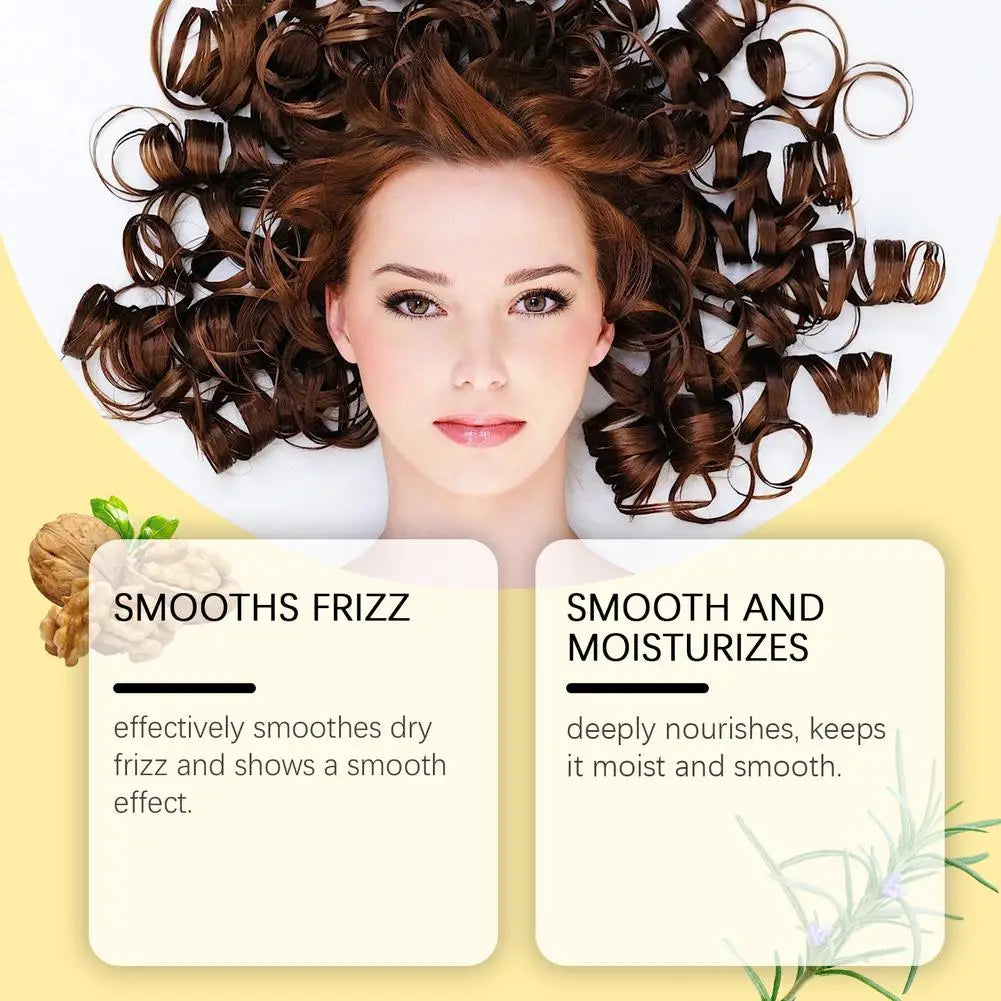 Natural Walnut Oil Promotes Healthy Hair Thickens and Extends Massage Pure Moisturizing Oil For Hair