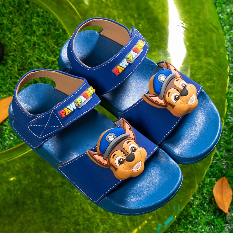 PAW PATROL Children's Sandals Outdoor Comfortable Non-slip Breathable Sandals Heel Strap Shoes for Boys And Girls