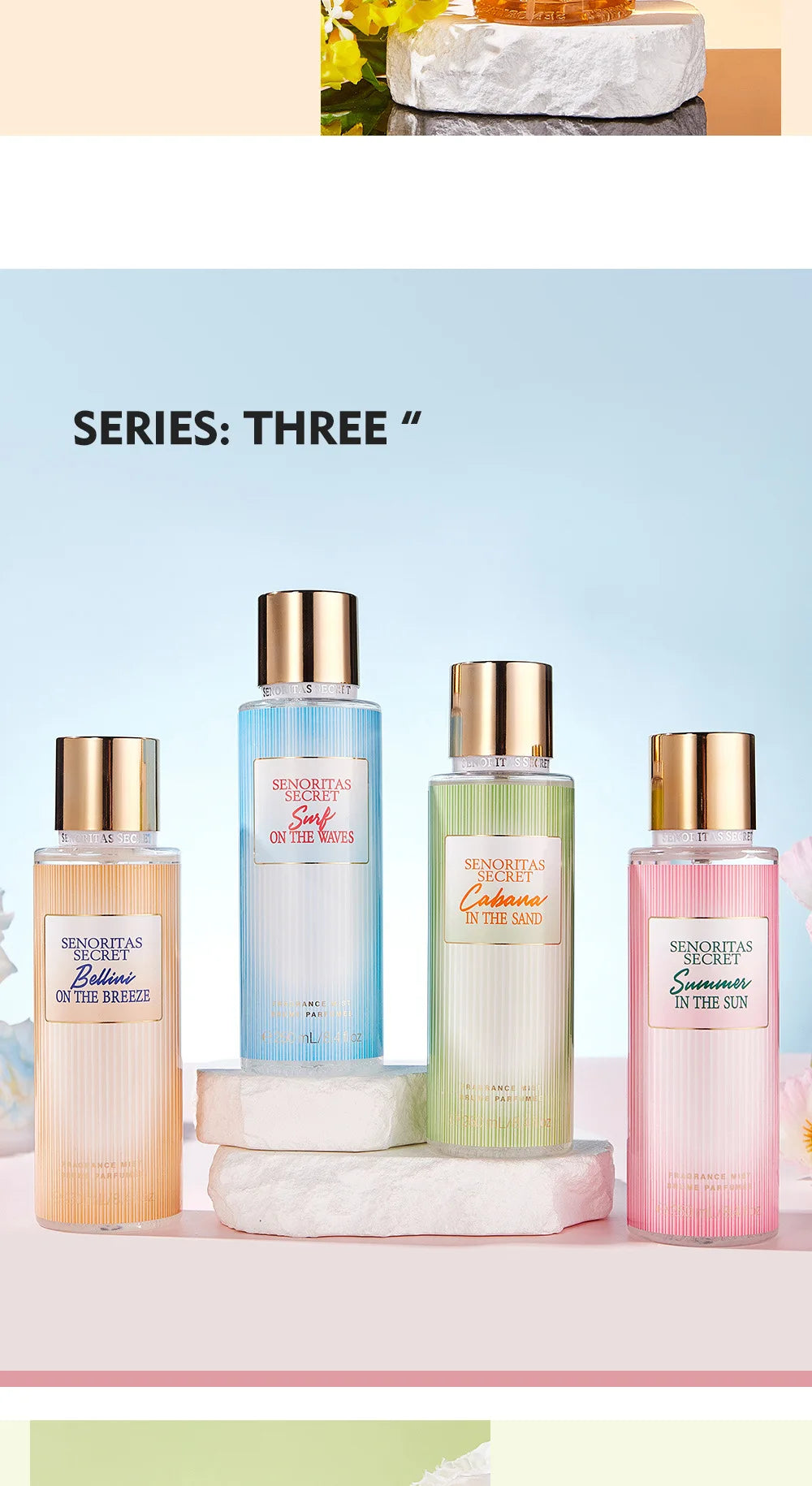 Parfum de fruits à fleurs thaïlandaises Parfum à la vanille pour femmes Parfum de rendez-vous longue durée Good Girl Parfume Body Spray Floral Mist 250ml