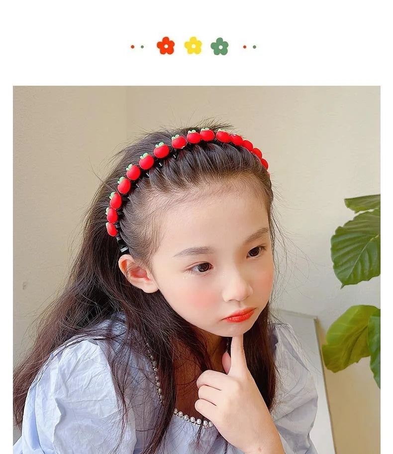 Accessoires pour cheveux pour filles Cravates Bandeaux Bandeaux Scrunchie Bandana Fashion Haarband Korean Tiara Cheveux Fille Kids Cute