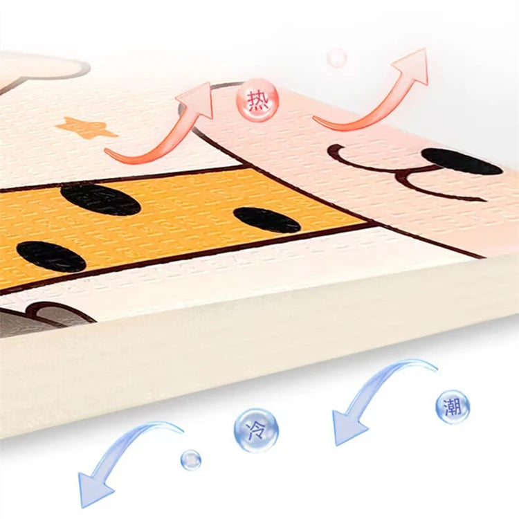 New 1CM EPE Crawling Play Mats Baby Activity Gym Folding Carpet Baby Game Mat for Children's Safety Mat Rug Non-toxic 200x180cm