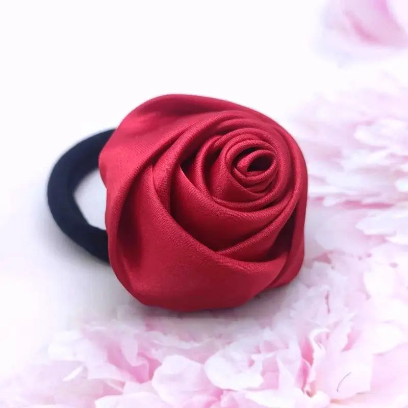 Élastique pour cheveux Fleur