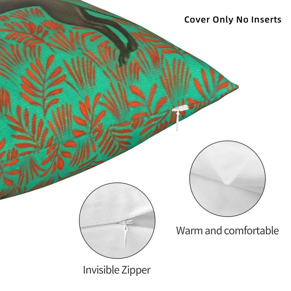 Custom Cute Whippet Greyhound Pillow Case Decor Home Hound Dog Luxury Cushion Cover Car Pillowcase