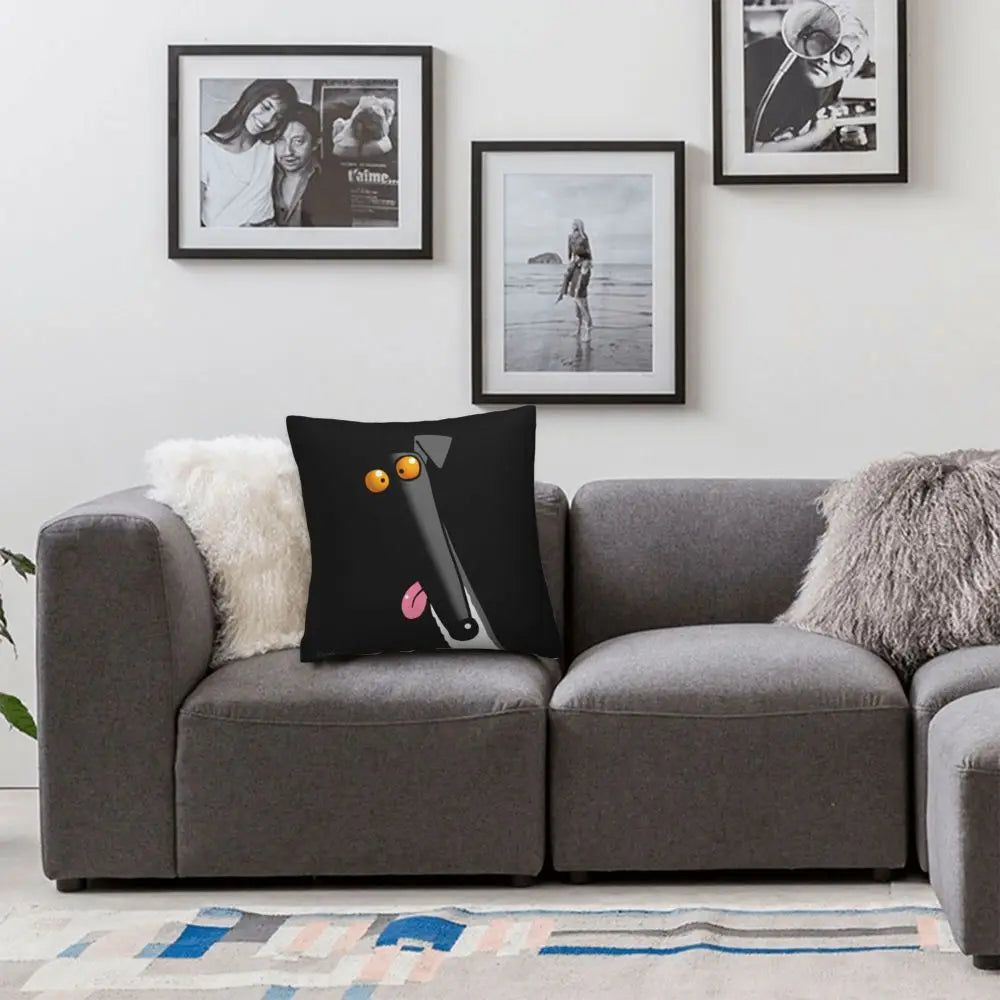 Custom Cute Whippet Greyhound Pillow Case Decor Home Hound Dog Luxury Cushion Cover Car Pillowcase