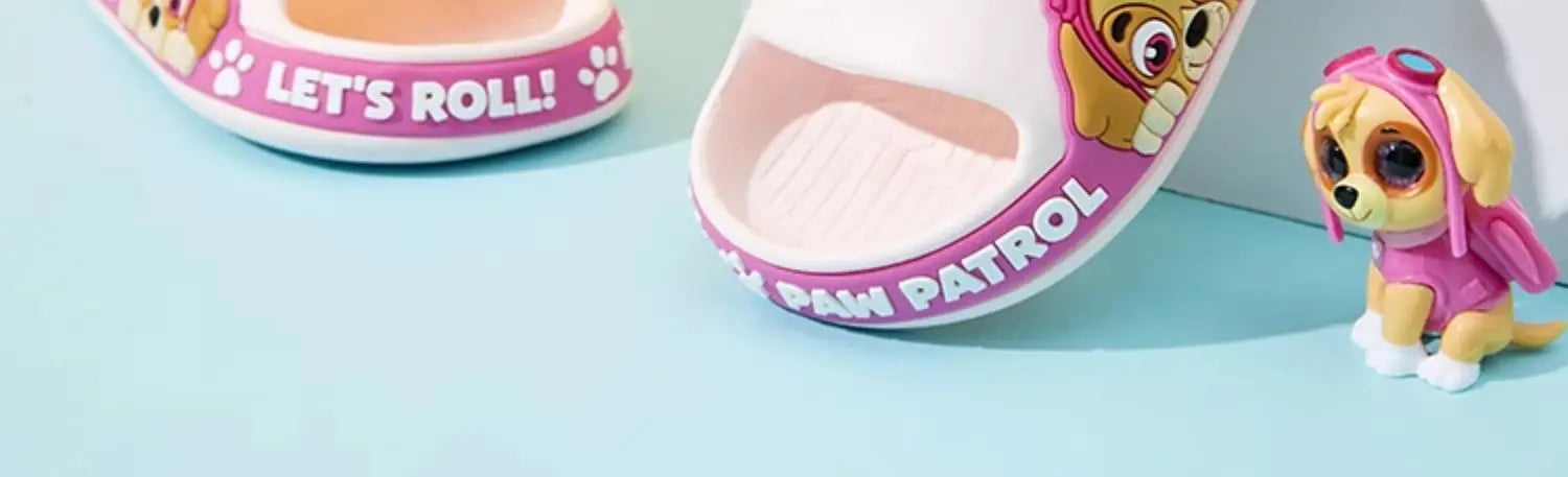 Paw Patrol  Children'S Slippers Woof Team Summer Boys Girls Indoor Non-Slip Bathroom Bath Slippers Baby Home Home