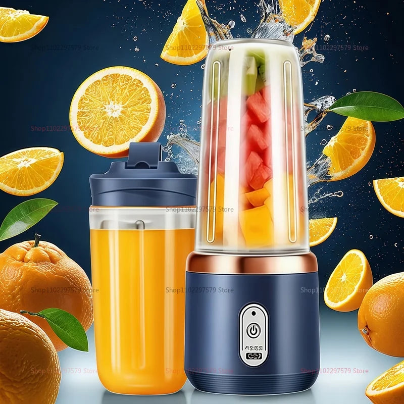 Household Multifunction Juice Blender Fresh Juice Smoothie Blender 6 Blades Portable Fruit Juicer Food Milkshake Juice Maker