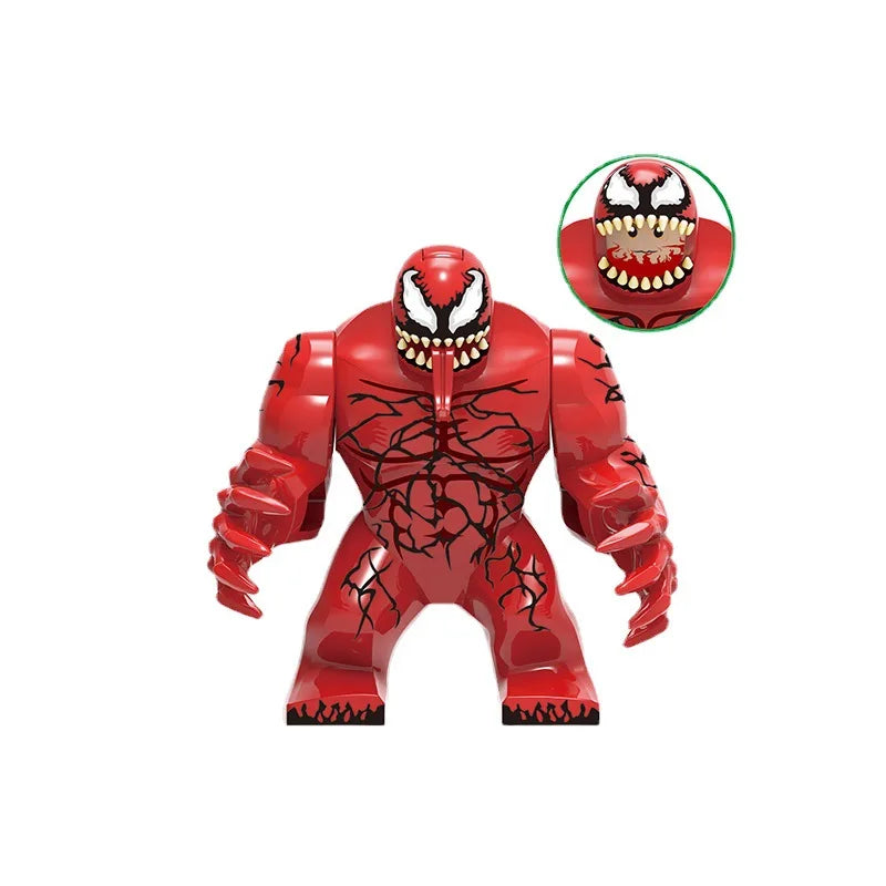 Marvel Superhero Building Blocks, Adult Children Slaughtered with Venom, Puzzle DIY Assembly, Building Block Toy Gifts