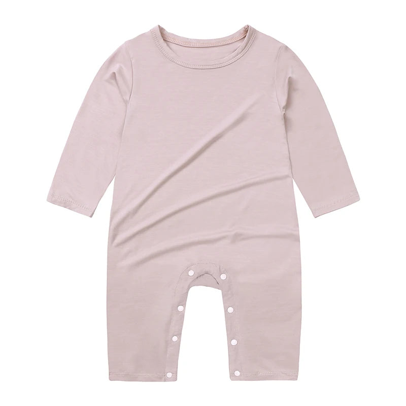 2025 Summer Breathable Modal Baby Romper Clothes Infant Pajamas O-neck Toddler Girls Boys Jumpsuit For Newborn Onesies Sleepsuit