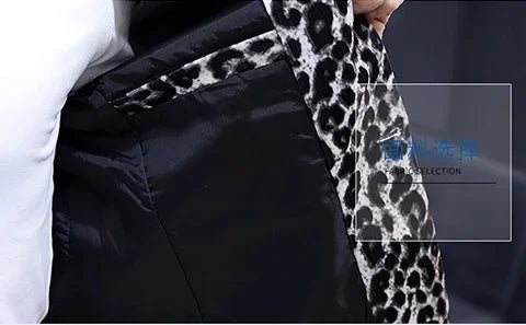 Blazer pour  hommes imprimer Léopard