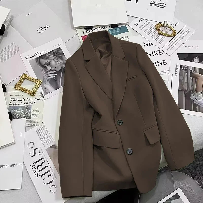 Veste a simple boutonnage slim fit élégant