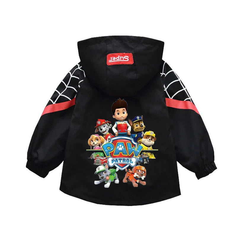 Sweat à capuche veste Manteaux Automne pat patrouille