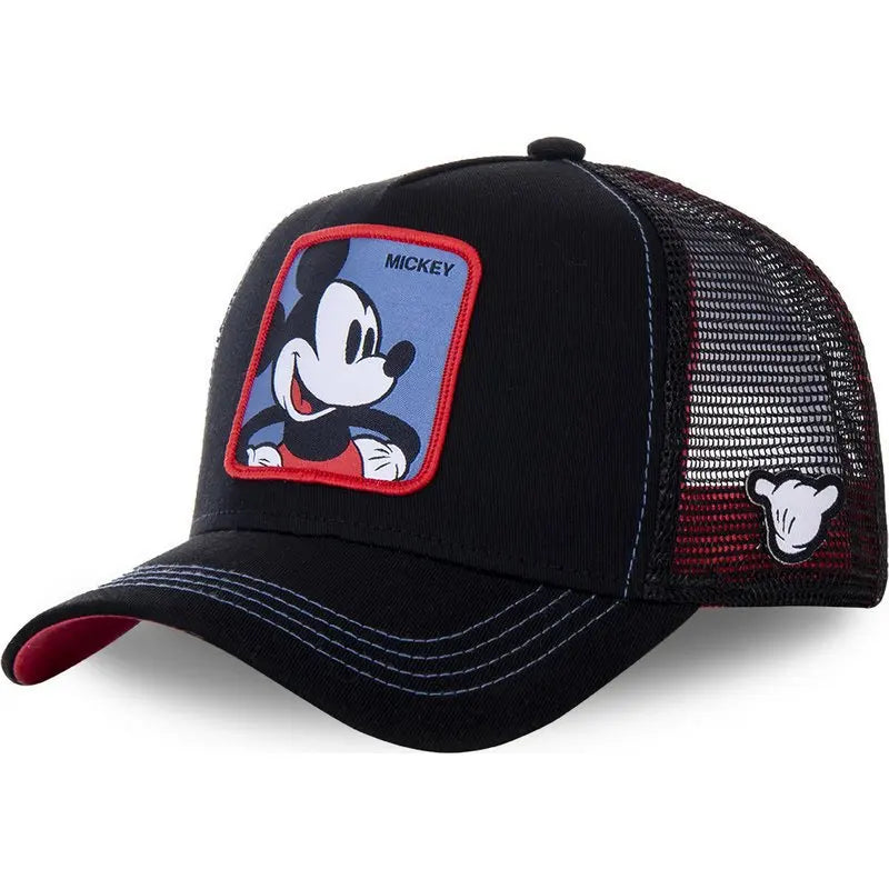 Cartoon Disney Mickey Goofy Sun Protection Baseball Casquette de baseball Kawaii Donald Duck Visière d'extérieur Chapeau de sport Chapeau de maille de camionneur réglable