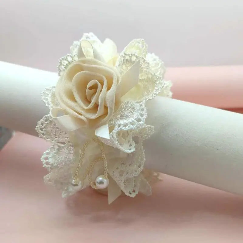 Élastique pour cheveux Fleur