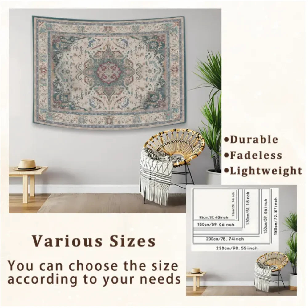 VIKAMA Ancient Egyptian Tapestry Holy Beetle Elephantine Scandinavian Style Living Room Room Decoration