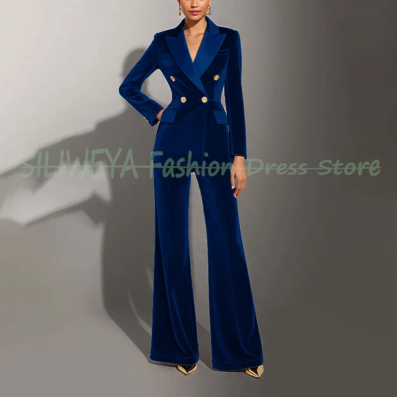 Ensembles femmes velours vert