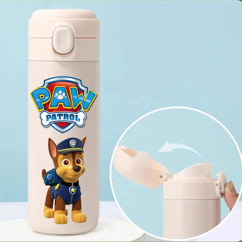 PAW Patrol 420 ML Thermos Mug Anime Kawaii Cartoon 304 Stainless Steel Portable Water Cup Travel Water Bottle Cups Kids Gifts