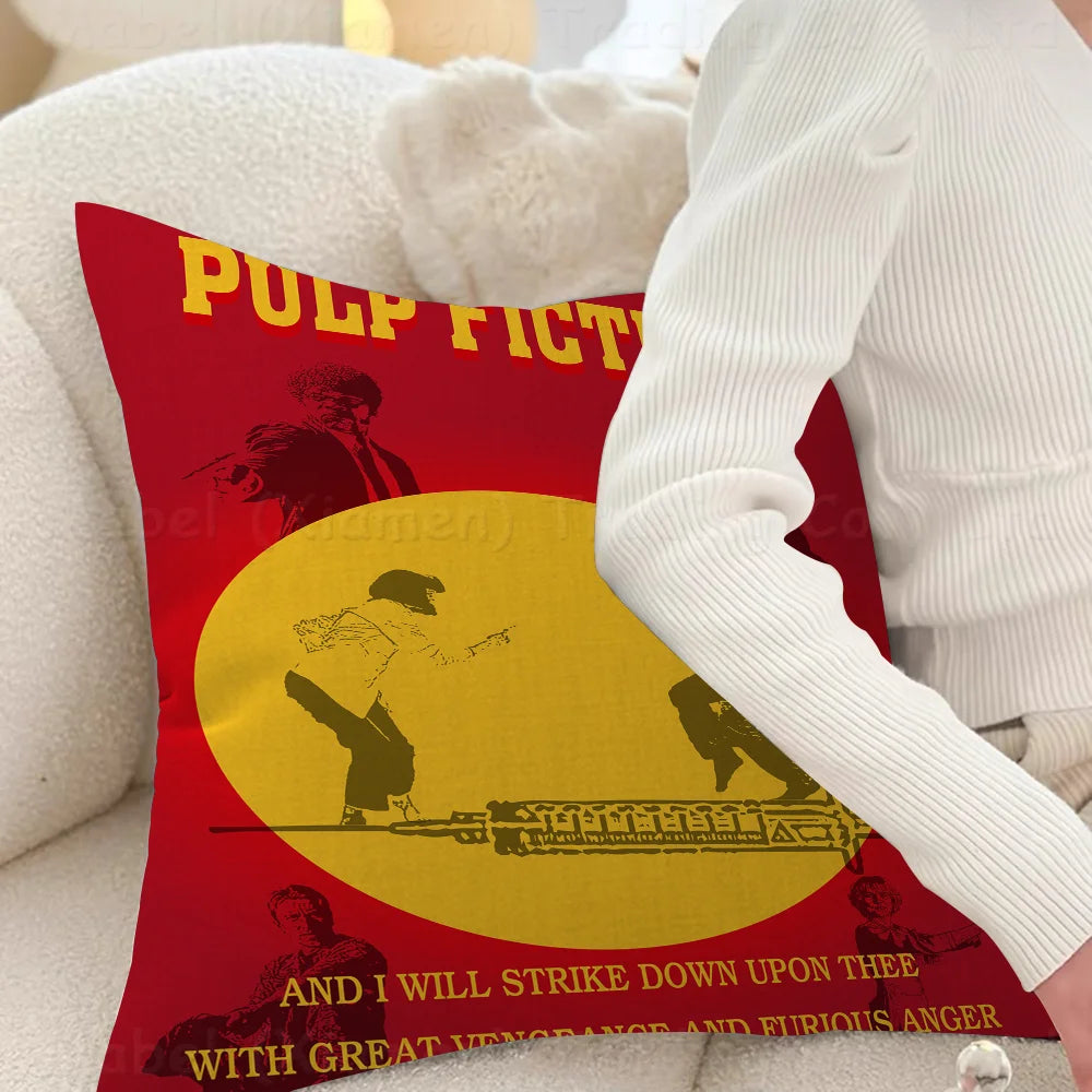 Pulp Fiction Pillow Cover Sofa Cushion Cover Home Room Decoration Children Gift