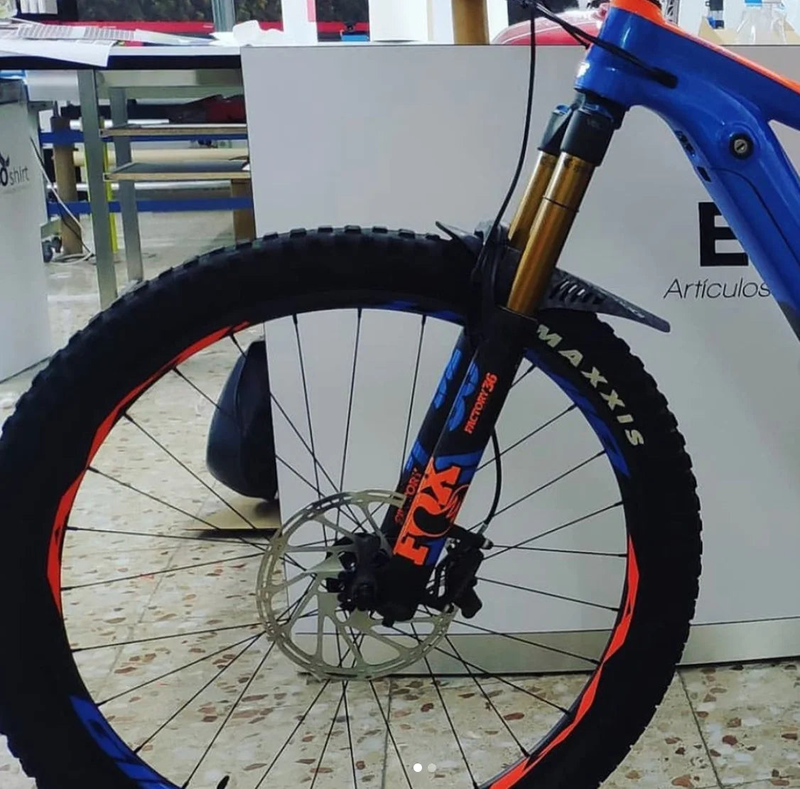 Stickers FOX 38 FACTORY 2021 colors WP433 mountain bike stickers cycling stickers bike accessories