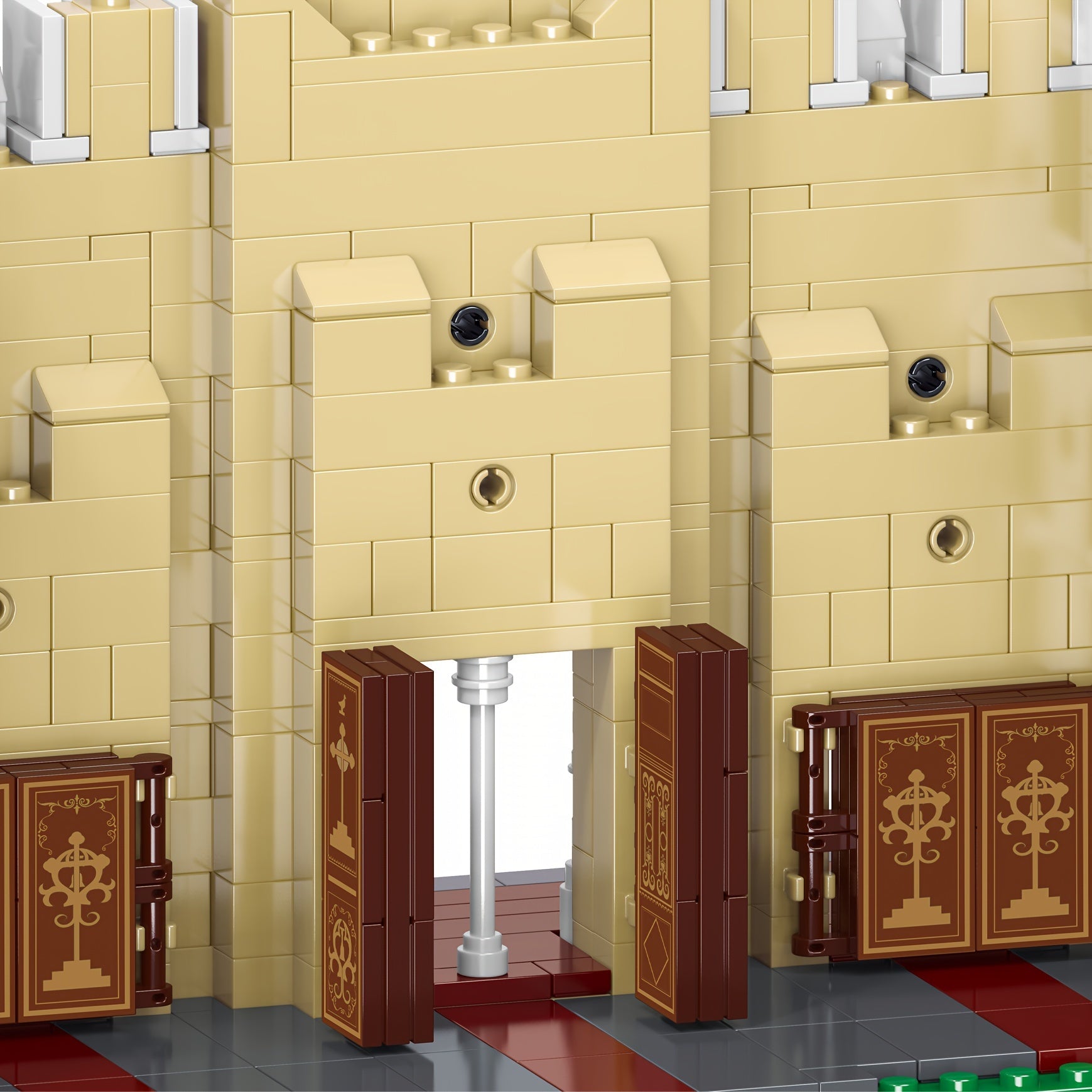 8225PCS Gothic Cathedral Building Blocks Set: Adult Toy, Creative Home Decor, Suitable for Ages 14+, ABS Material