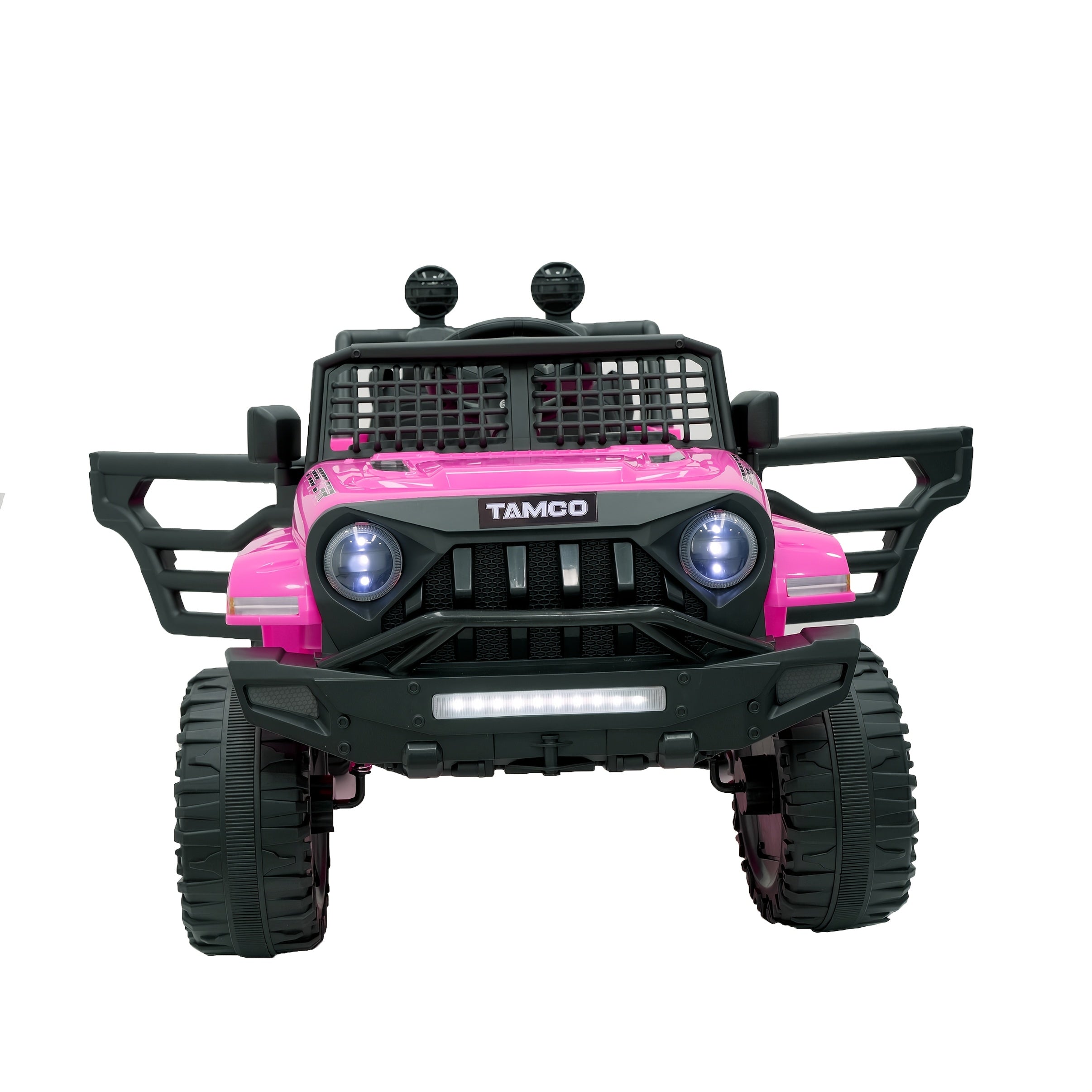 Perfect gifts for childhood 12v ride on car w/remote control, children's toy off-road vehicle w/ power display, LED headlight, 3-point safety belt, 4 independent shock absorber, 2 powerful motors