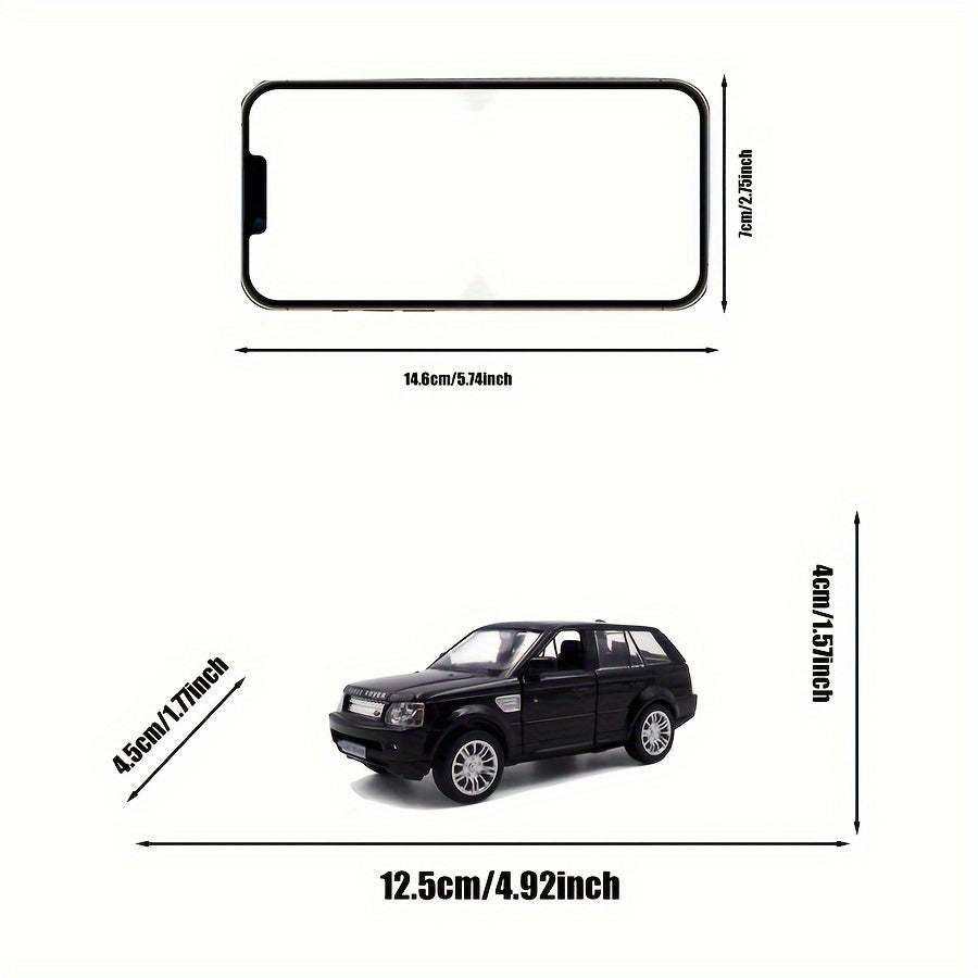 RMZ City 1:36 Land Rover Range Rover Model Car For Children's Toy Collection Halloween Gift