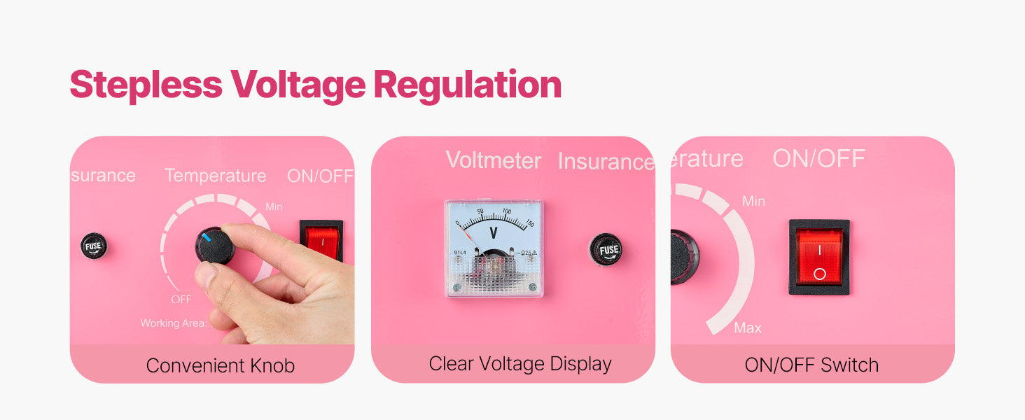 SucceBuy Electric Cotton Candy Machine 1000W Commercial Candy Floss Maker with Stainless Steel Bowl for  Birthday Family Party