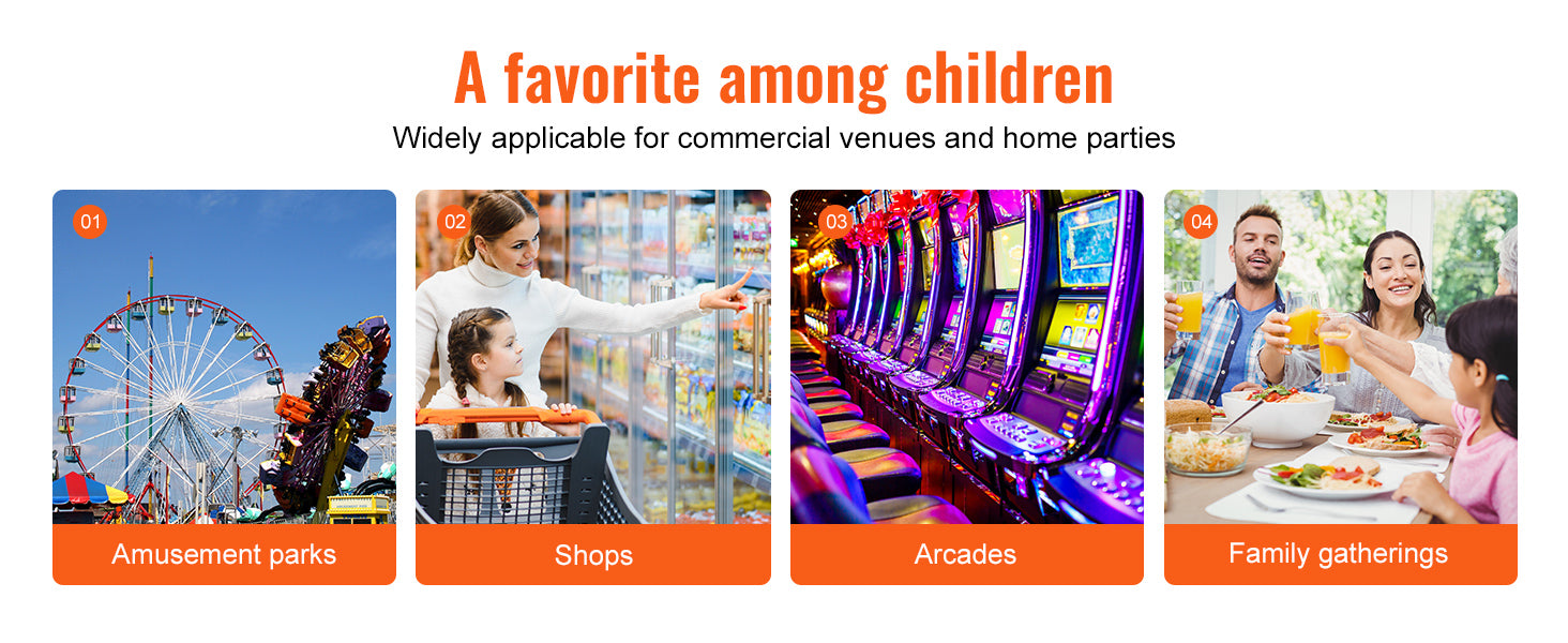 SucceBuy 25inch Gumball Machine for Kids PS 230 Capsule Toys Rectangle Blue For Game Stores Coin Operated Gumball Bank