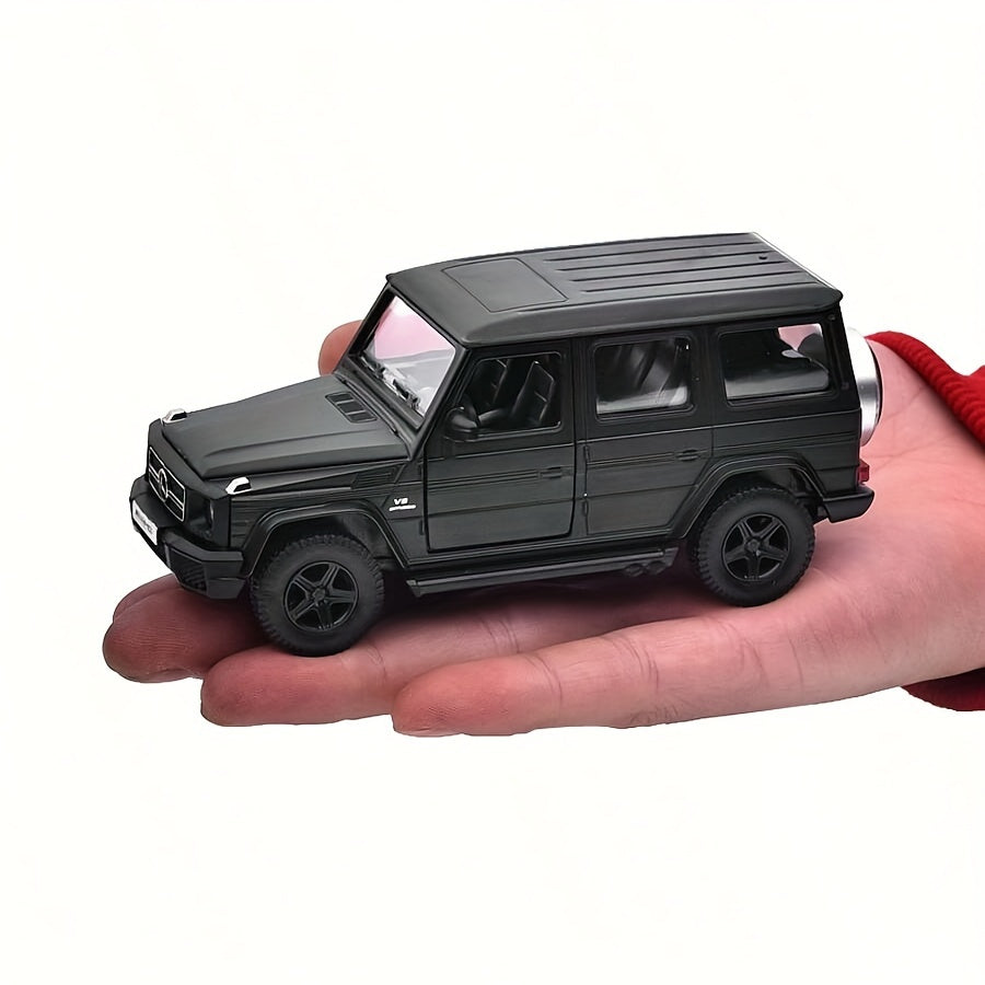 Simulation 1: 36 Alloy Mercedes Benz AMG G63 Off-road Vehicle Model Children's Toy Car Accessories Return Car Die-cast Model Can Open The Door, As  Birthday, Halloween Gift