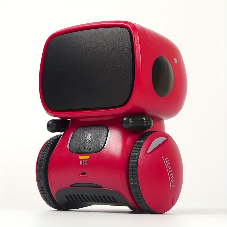 [Smart Robot] Smart Voice Interactive Robot | Halloween Dialogue Touch Mini Robot Recording Voice Changing Children's Toy Christmas