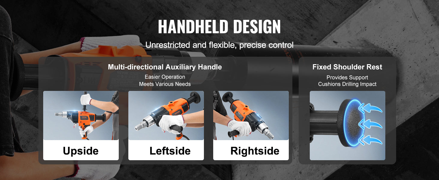 Carotteuse a main Diamètre de forage foreuse