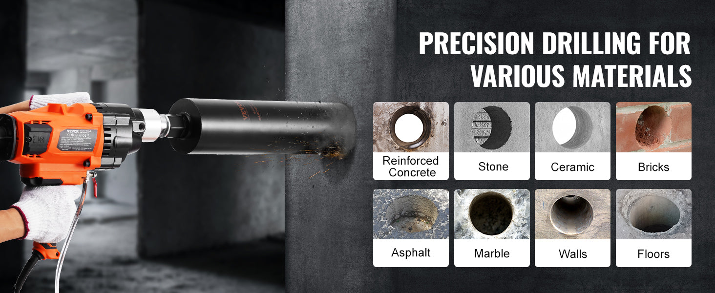 Carotteuse a main Diamètre de forage foreuse