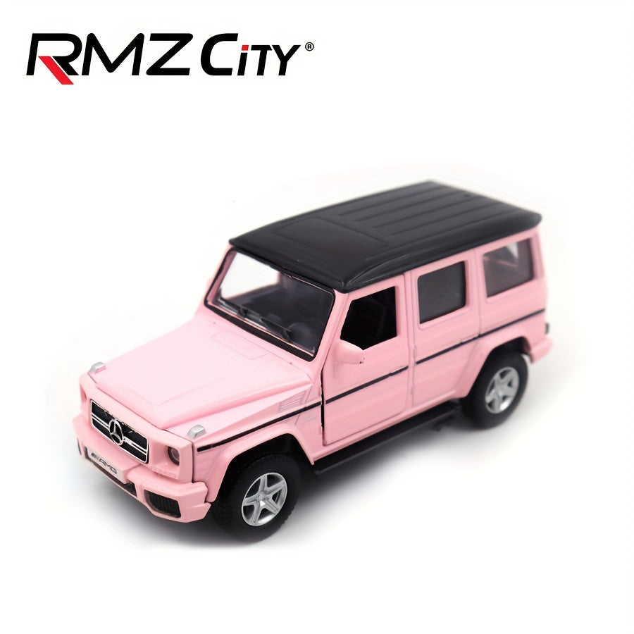 Simulation 1: 36 Alloy Mercedes Benz AMG G63 Off-road Vehicle Model Children's Toy Car Accessories Return Car Die-cast Model Can Open The Door, As  Birthday, Halloween Gift